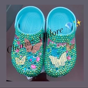 Dazzling Butterflies Crocs